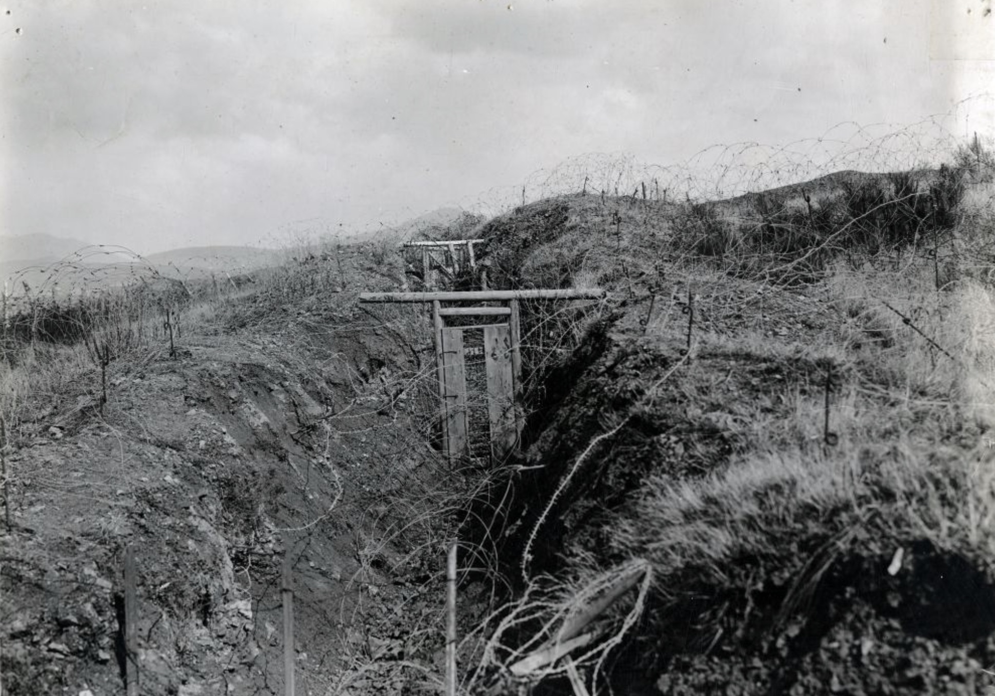 A picture of "no man's land” 